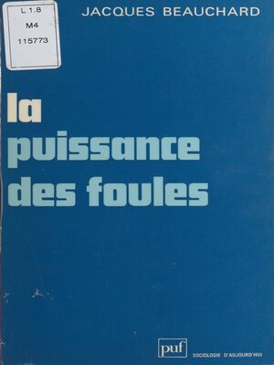 cover image of La puissance des foules